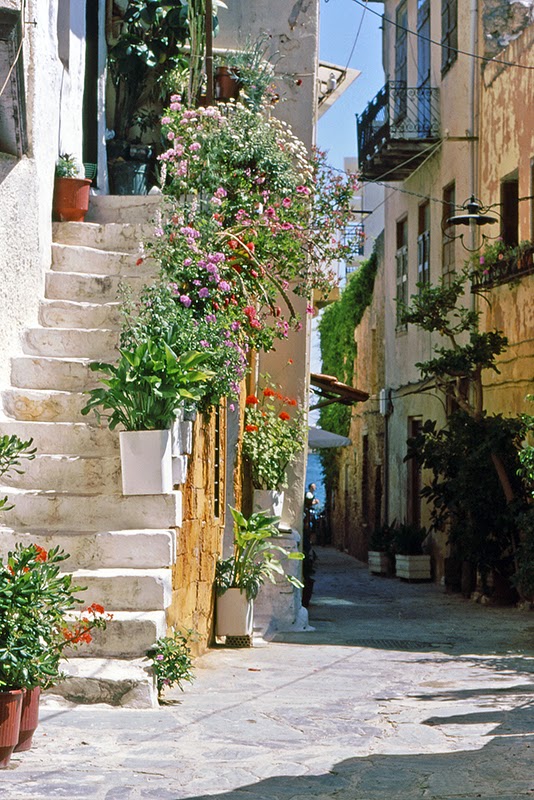 Ruelle à Hania (Crète, Grèce)