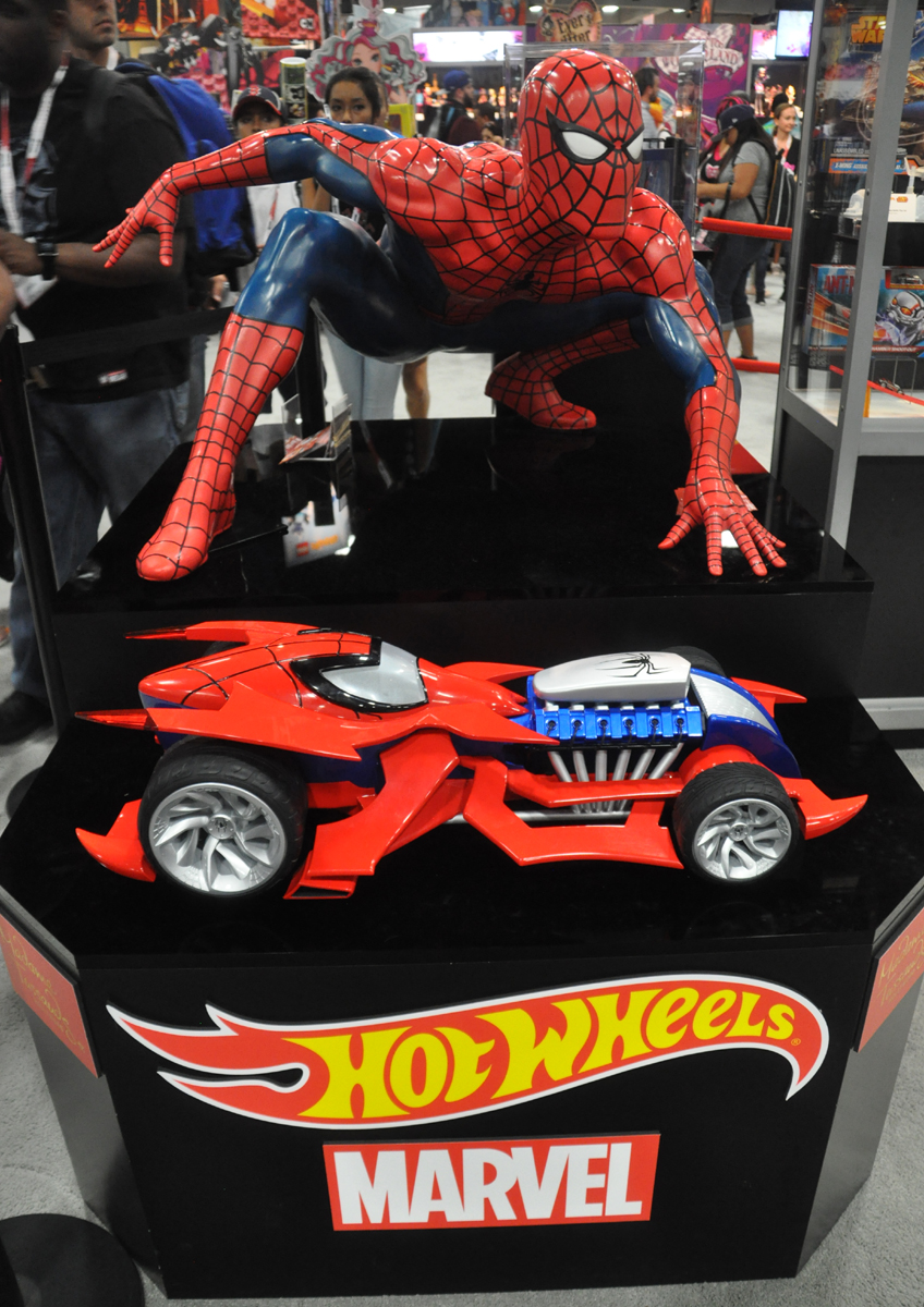 Just A Car Guy: Hot Wheels at Comic Con big scale models, the Storm