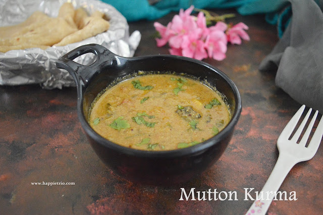 Mutton Kurma | Mutton Korma Recipe