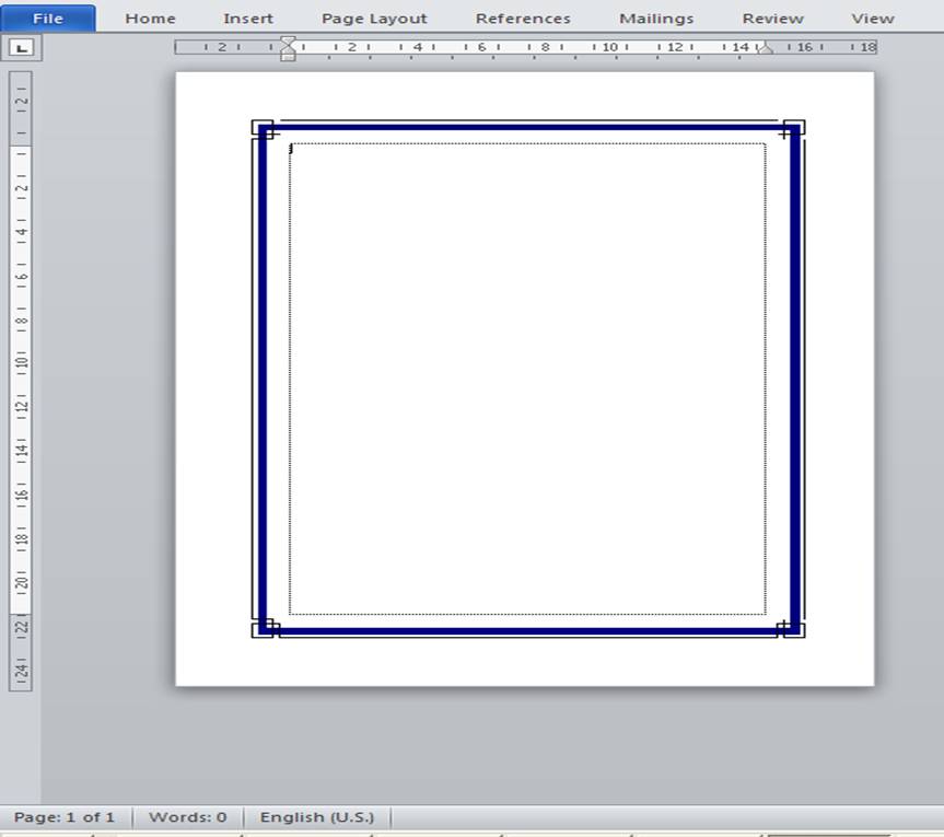 MEMBUAT SAMPUL DENGAN PAGE BORDER Berbagi Tips Bermanfaat