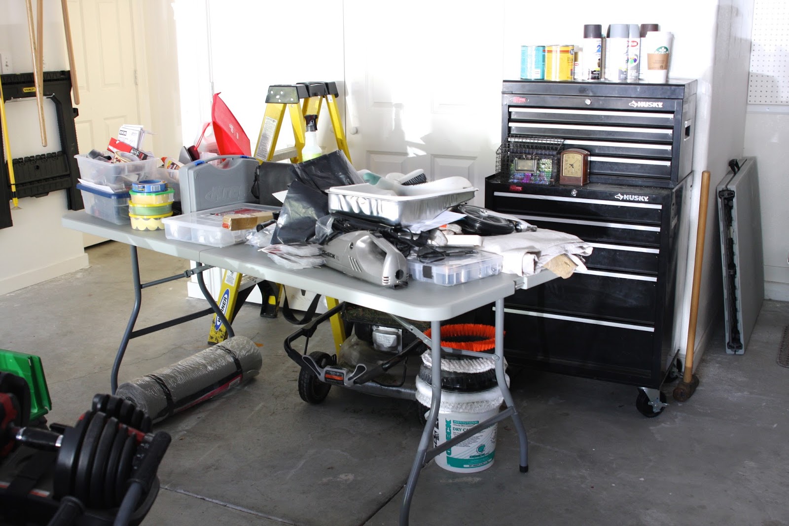 Organized Garage Workspace + A Giveaway! - simply organized