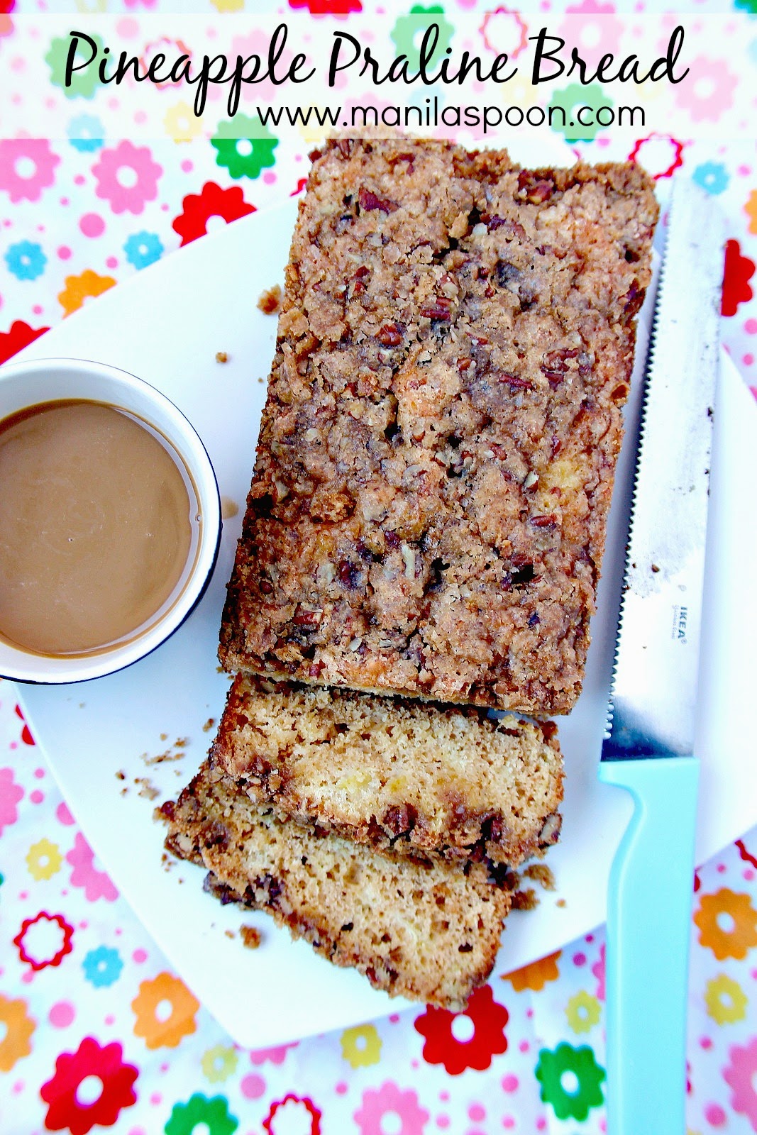 Pineapple Praline Bread Manila Spoon