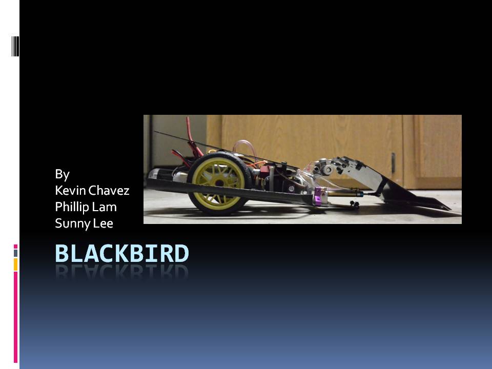 BlackBirdPneumatic Flipper Robot BlackBird