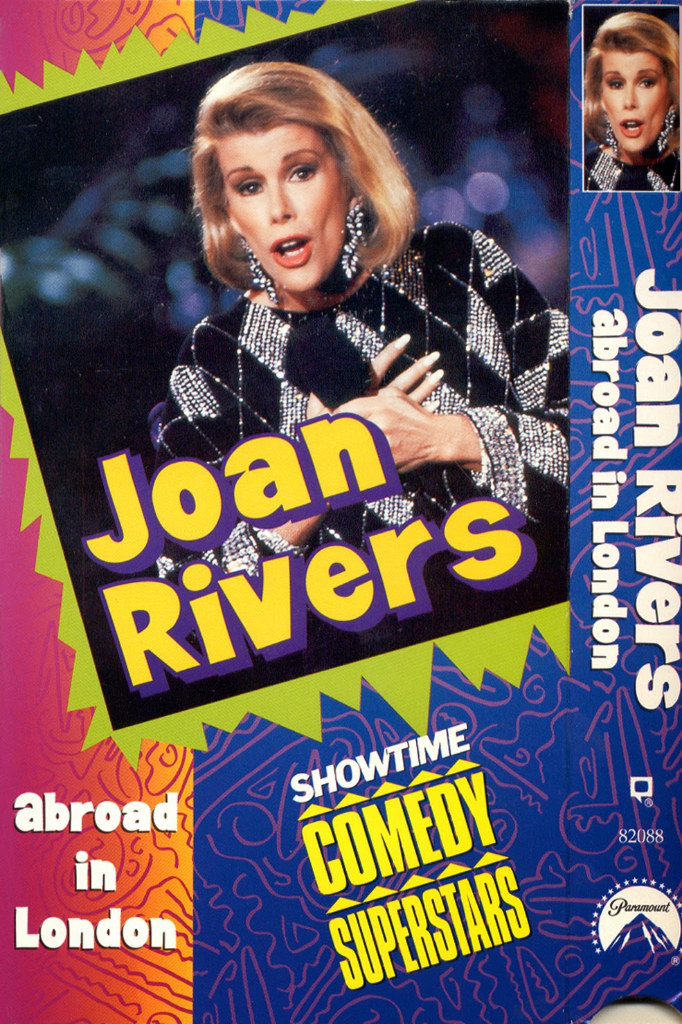 Vintage Standup Comedy Joan Rivers Abroad In London (Video) 1992