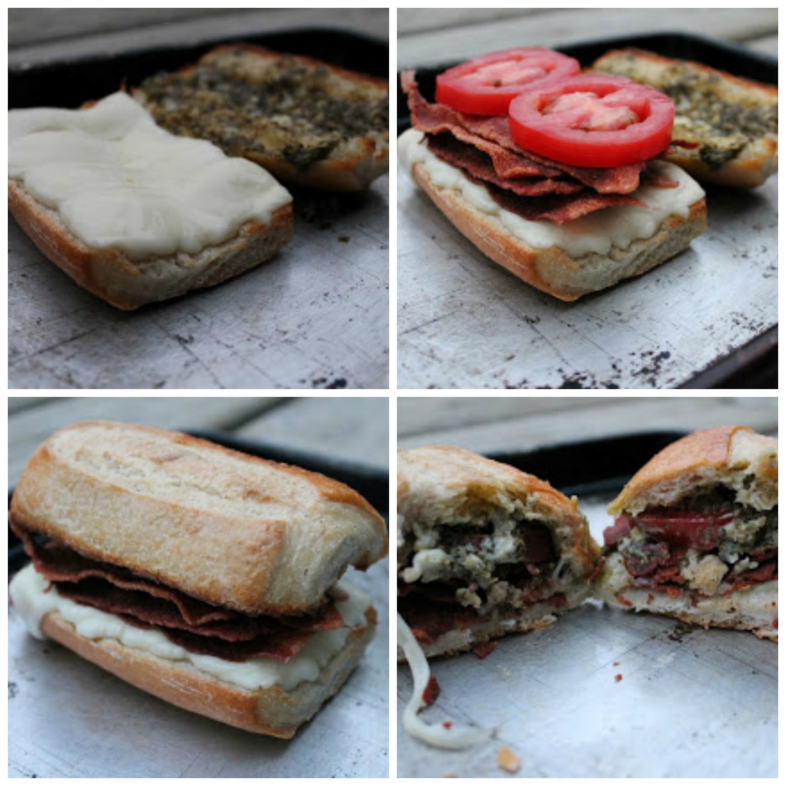 Basil Pesto BLT Sandwiches Ally's Sweet & Savory Eats