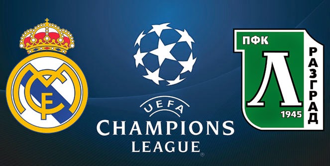Real Madrid - Ludogorets (UEFA Champions League). 9 de diciembre
