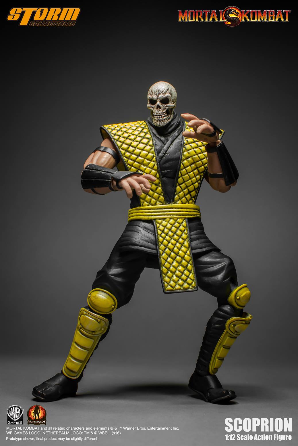 Dr Jengo's World Storm Collectibles' 1/12 Mortal Kombat Scorpion