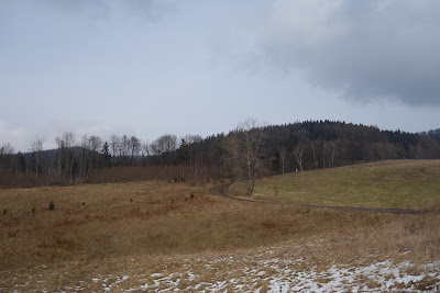 szlak na Chełmiec panorama