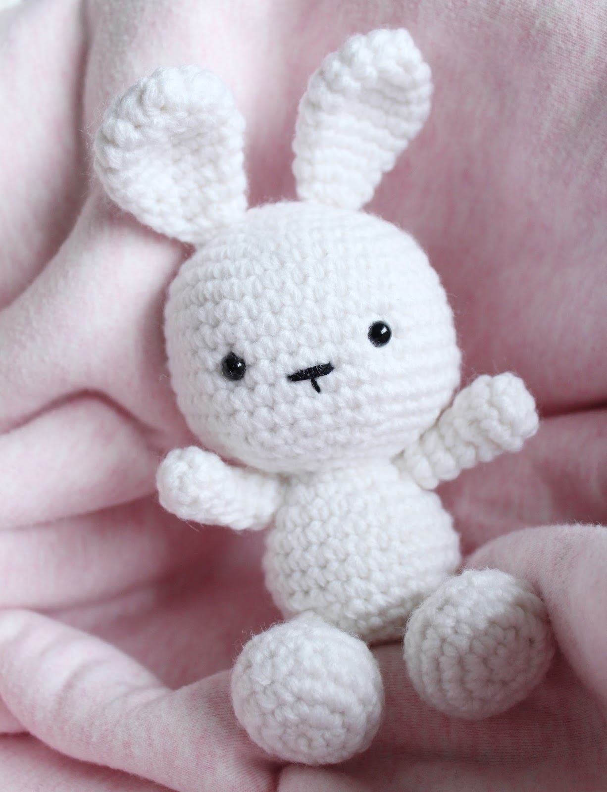 Classic Amigurumi Bunny Crochet Pattern - Once Upon a Cheerio