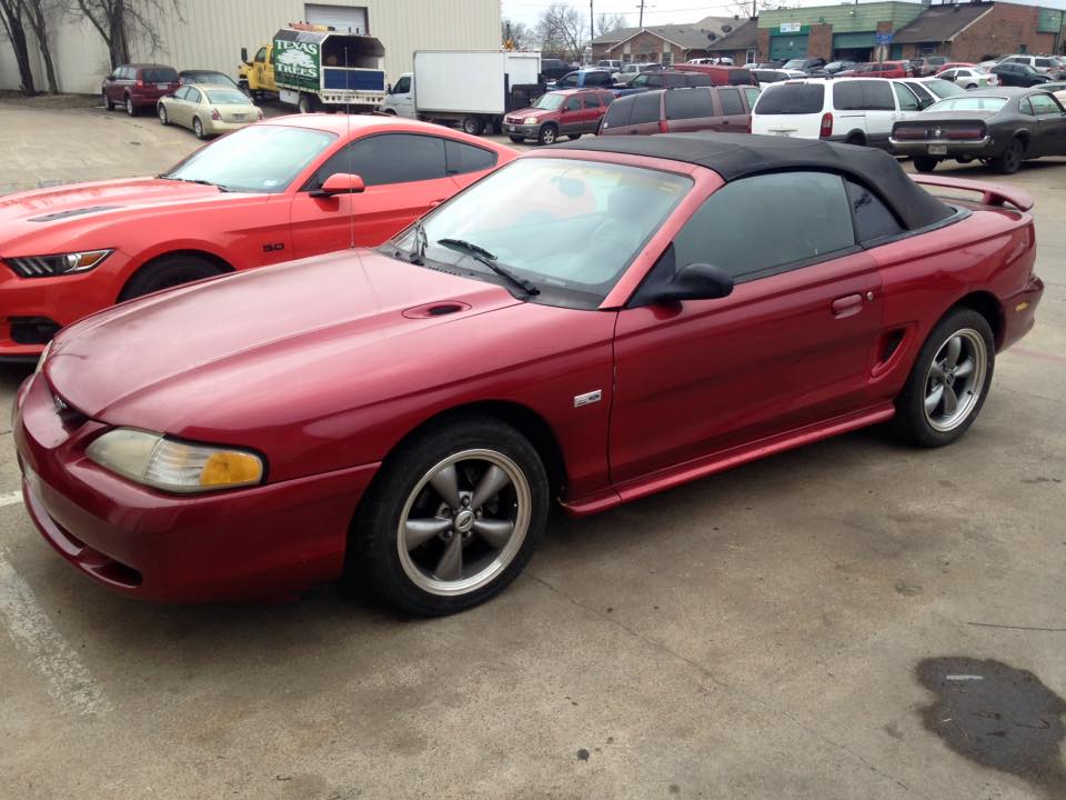 Whiteboy's Mustangs: 1996/94 mustang GT 5.0 convertible nightmare