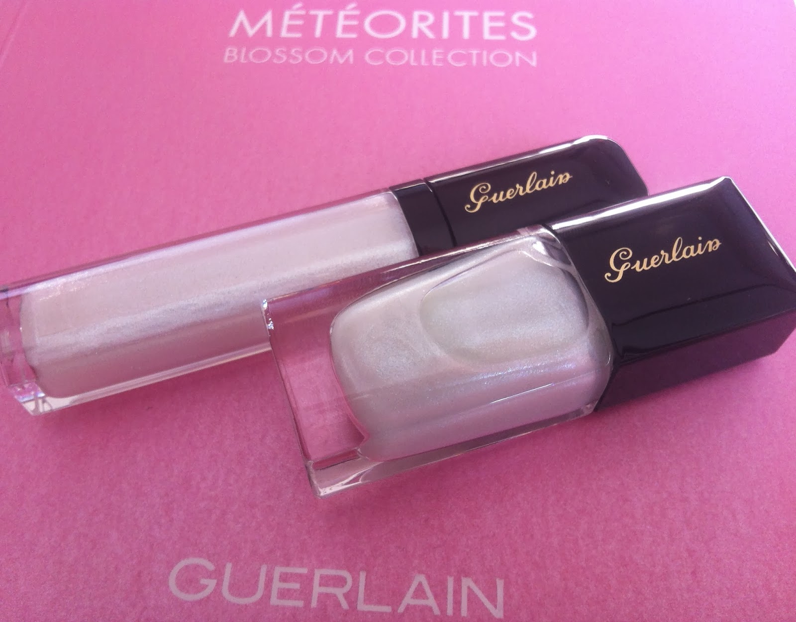 Guerlain make up spring 2014 Météorites Blossom Collection, gloss d'enfer star dust, la laque couleur star dust