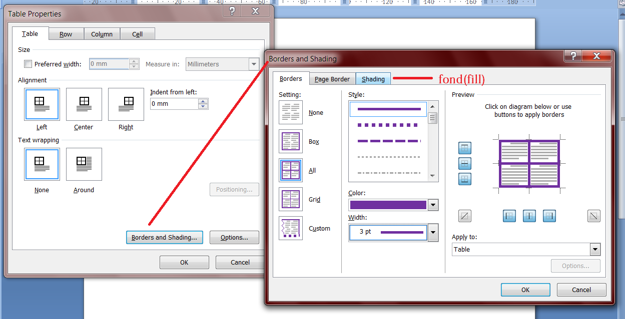 lectieticinfo: Tabele in word