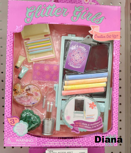 Glitter Girls Accessory - Creative Art Kit!