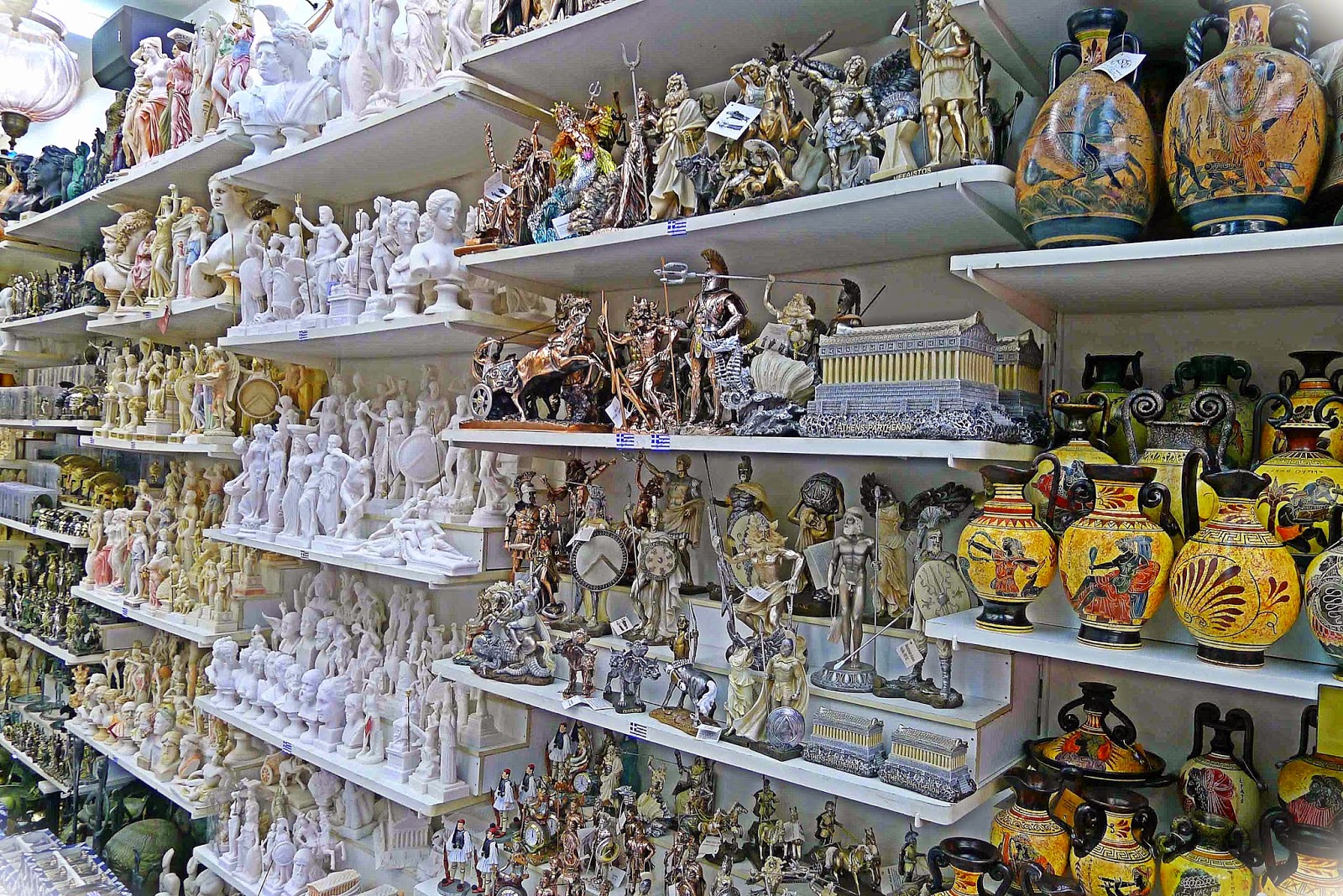 Crazy Souvenir Shopping in Athens