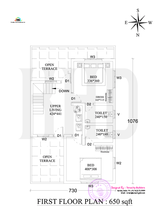 First floor plan drawing