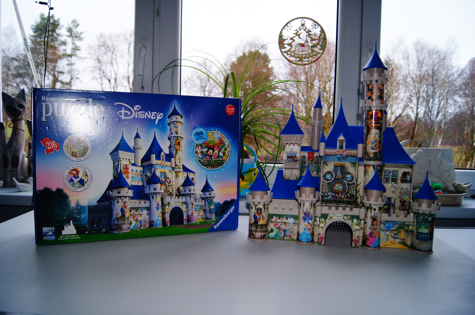Zdolne Dzieci Ravensburger Zamek Disney Puzzle 3D.