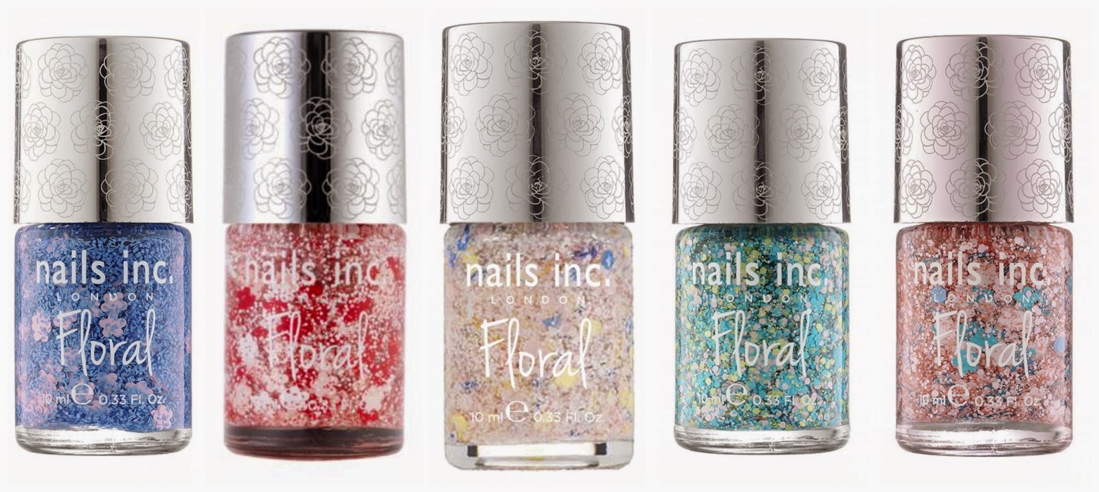 Nails Inc 'Floral' Collection NEW KIZIWOO