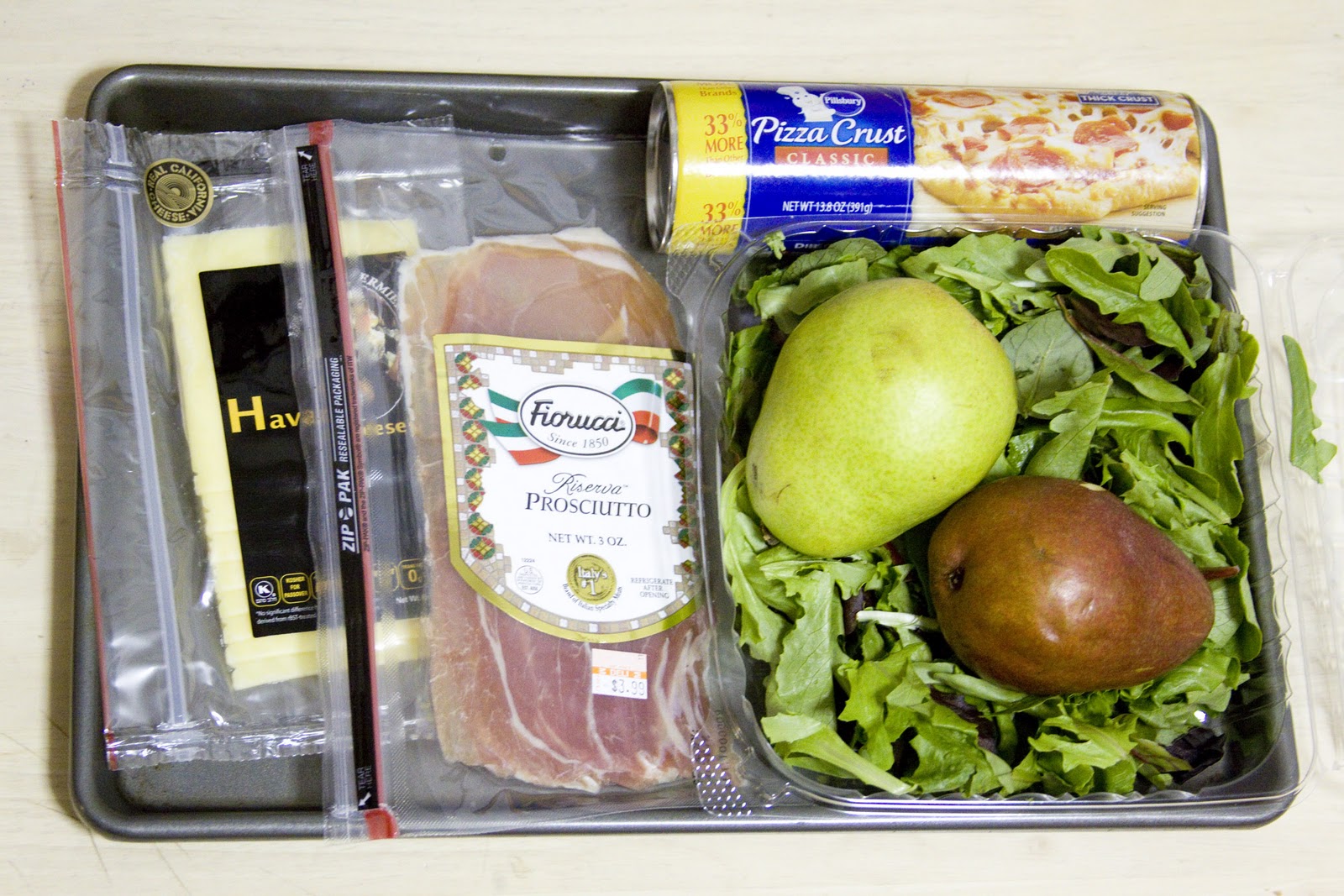 Adorn Me Food For You Pear Prosciutto Havarti Cheese Pizza