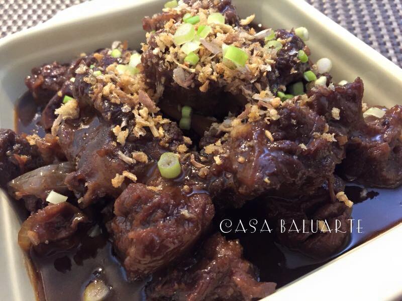 BEEF PARES RECIPE