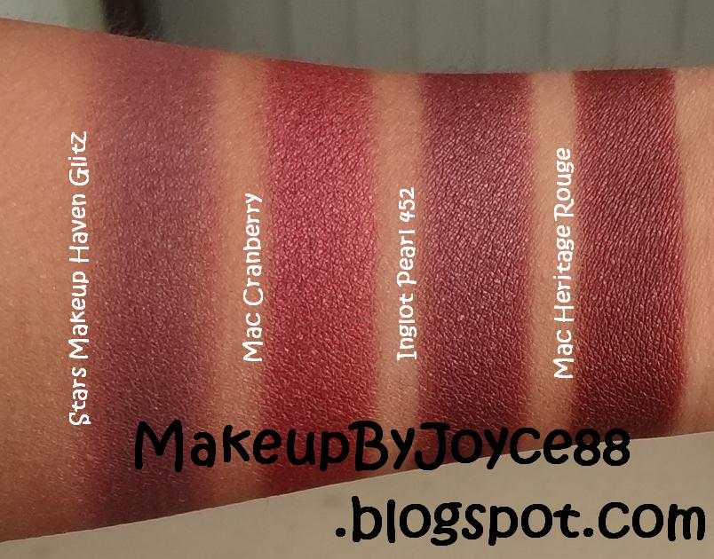 At vise Spytte ud klud ❤ MakeupByJoyce ❤** !: Eyeshadow Swatches & Comparisons: Inglot Pearl 452  and Inglot Pearl 446