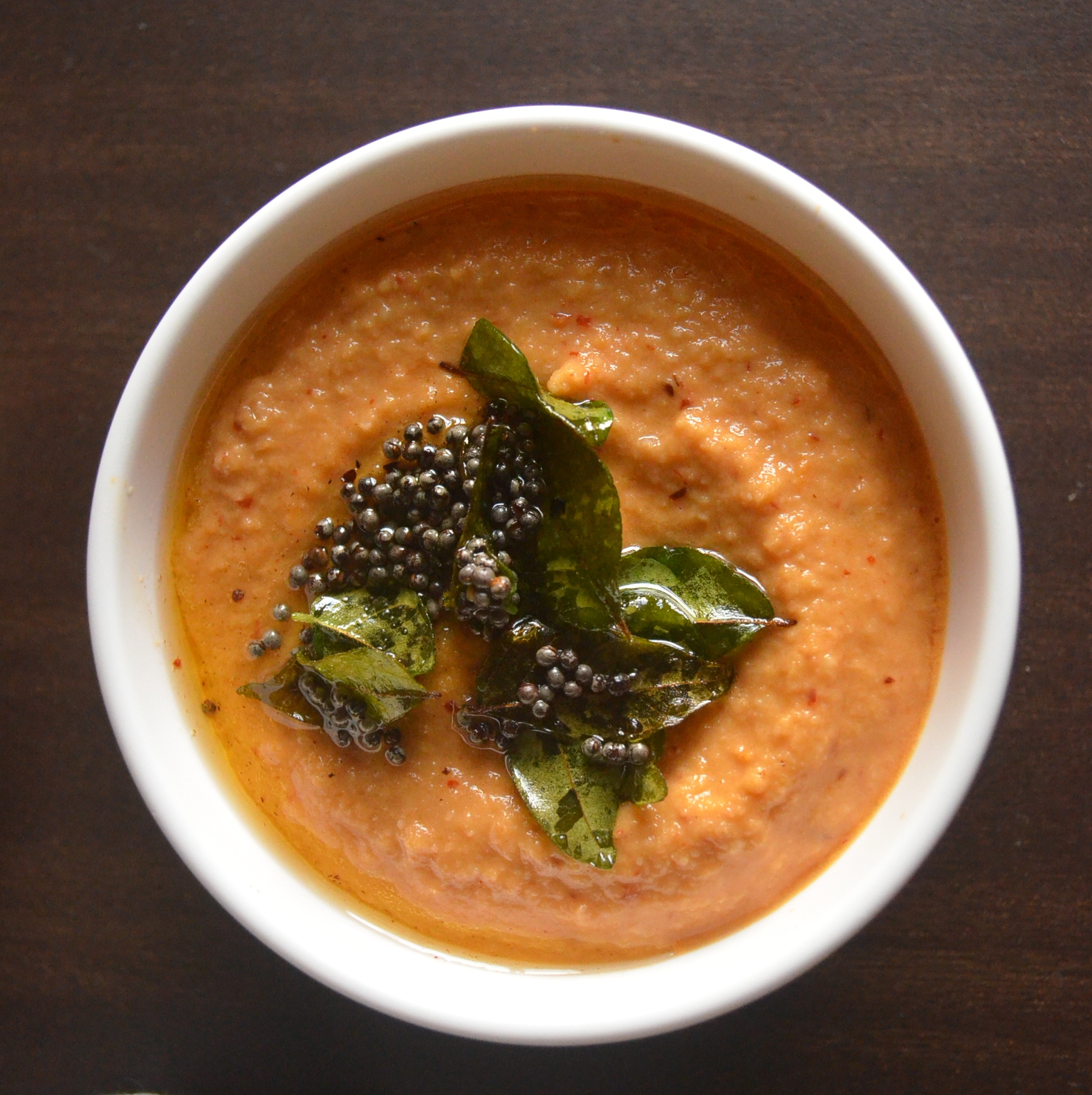 Indulge... Onion Tomato Chutney South Indian Vengaya Thakkali Kara