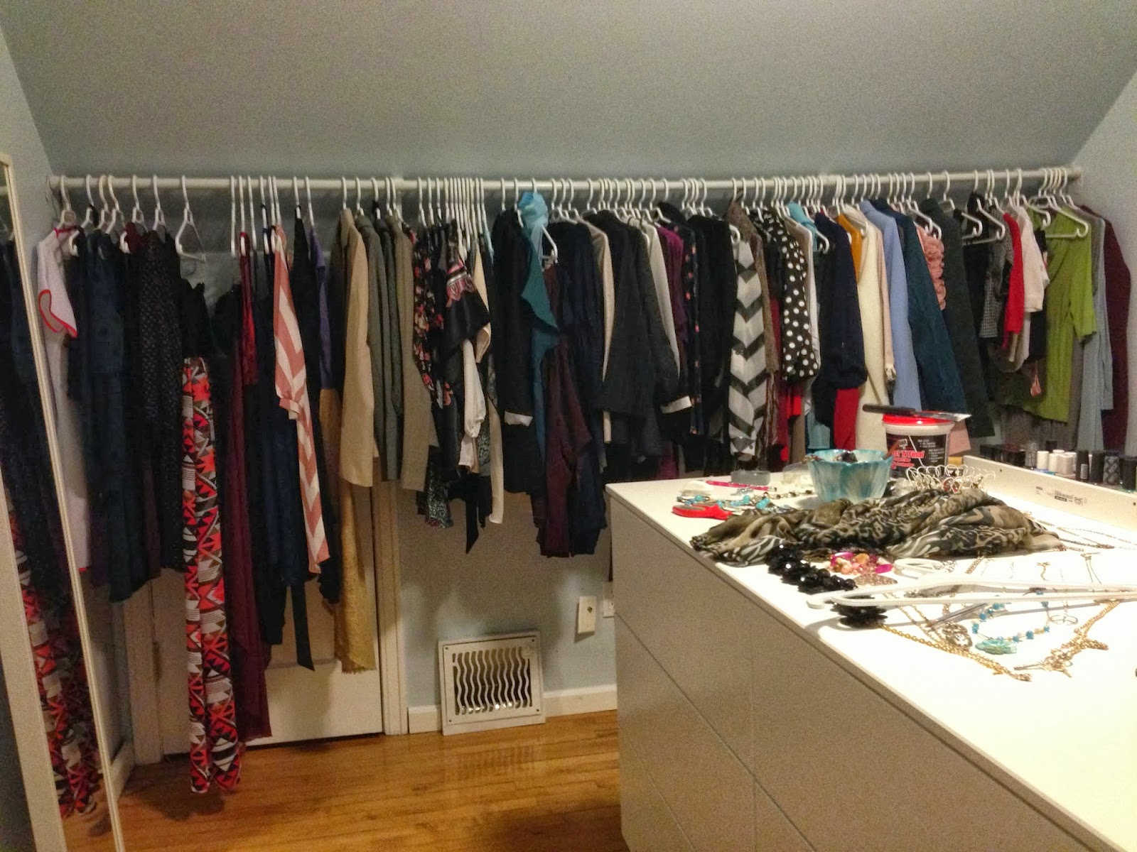 Tracys Treasures Closet Redo...or should I say Closet Create