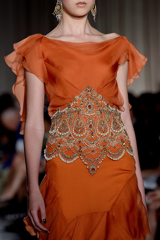 Cheaper by the Dozen: Marchesa 2013- The Indian inspiration.