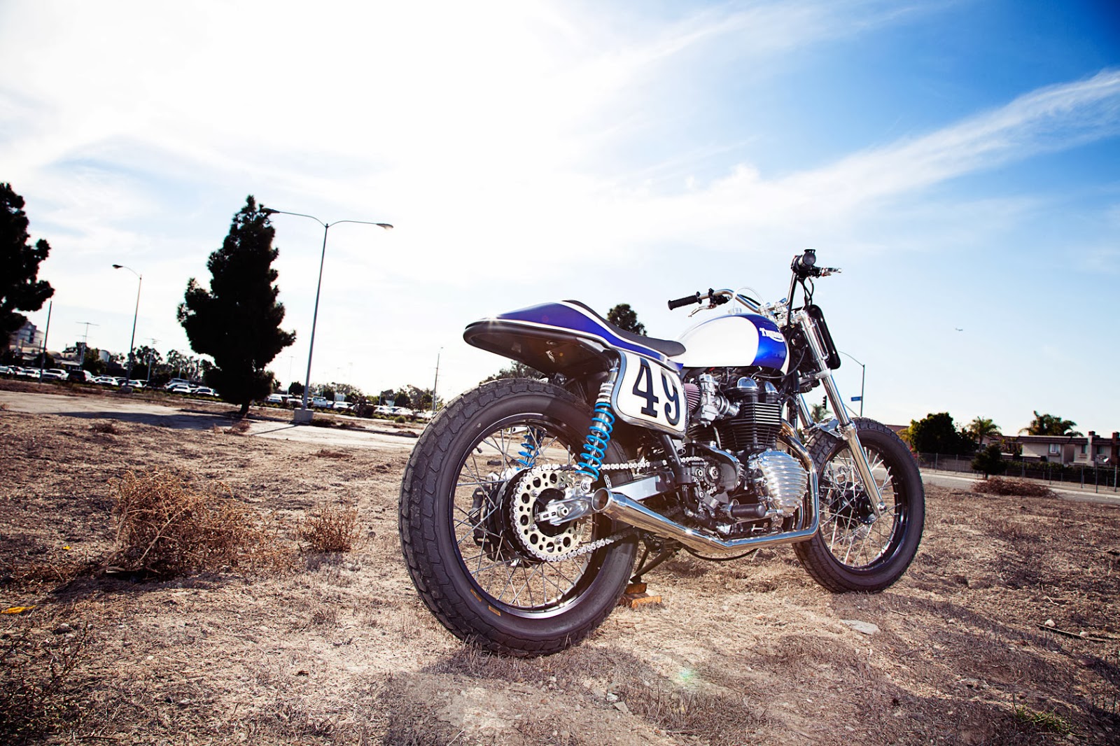 JOYRIDES ART CO Top Shelf Customs 2013 Triumph Scrambler