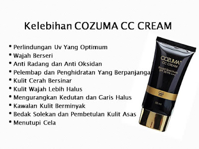 Cozuma CC Cream - Kulit Halus Semulajadi
