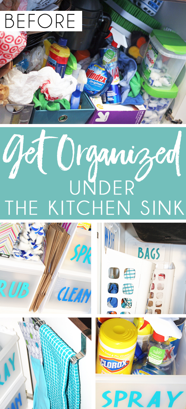 The Best Ways to Organize Under the Kitchen Sink Blue i Style