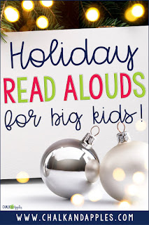 Holiday read aloud picture books for upper elementary Check out this list of Christmas read aloud books your older students may not have read before!