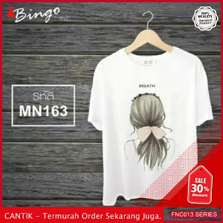 FNC013K44 Kaos Sexy Back Tee Combed 30s Serba 30 Ribuan