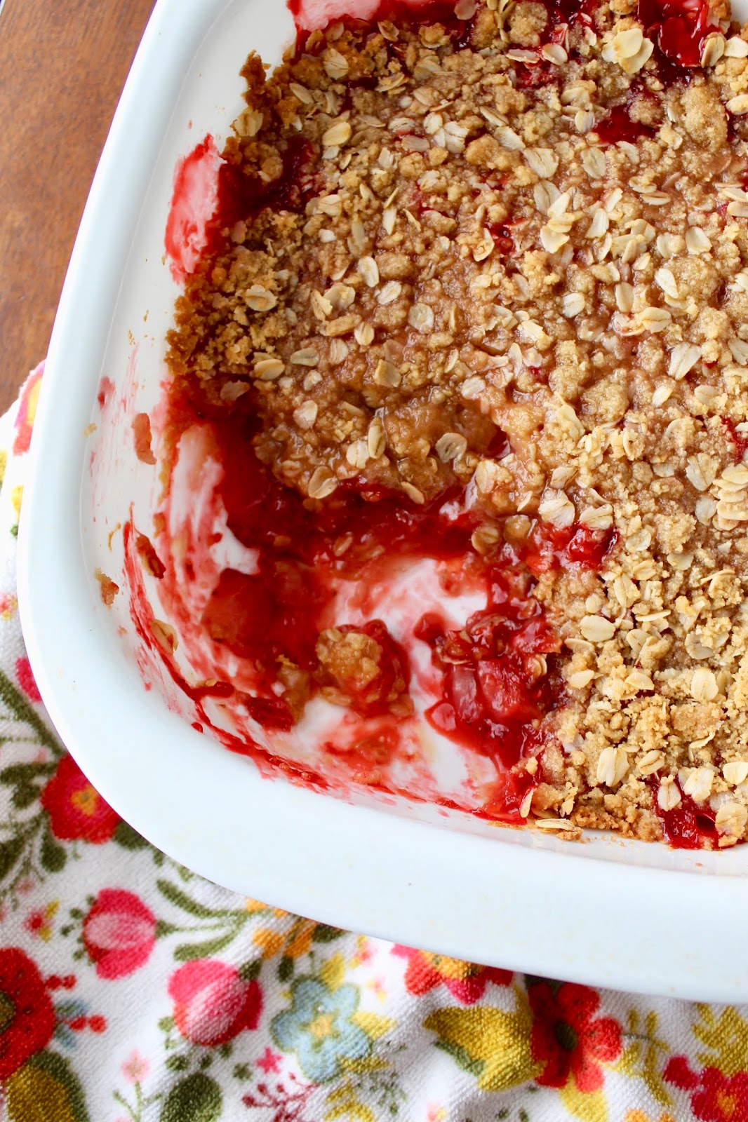strawberry crisp strawberry crisp