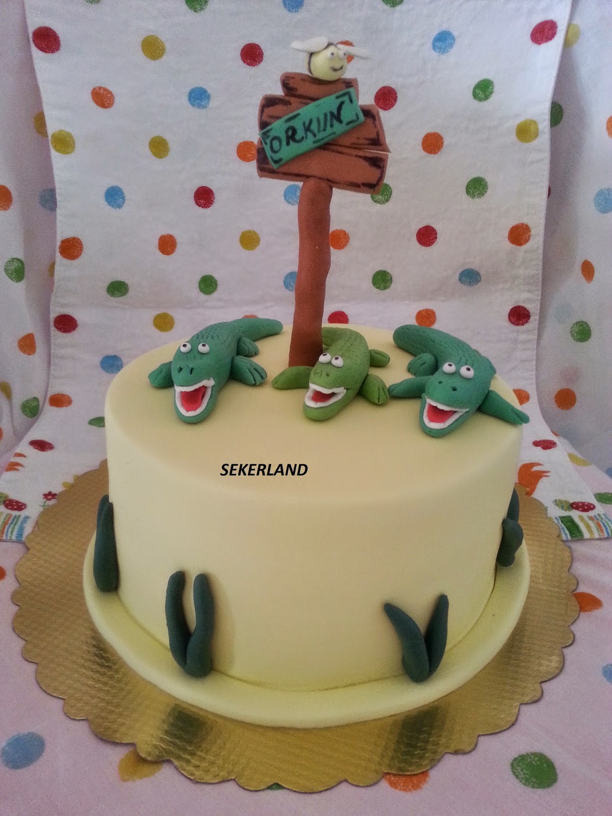Sekerland TİMSAHLI PASTA