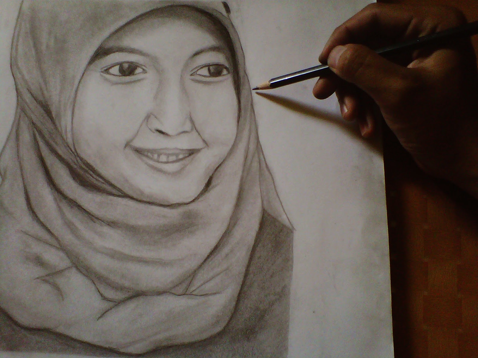 Kumpulan Contoh Gambar Sketsa Wanita Berhijab Menangis Informasi Masa