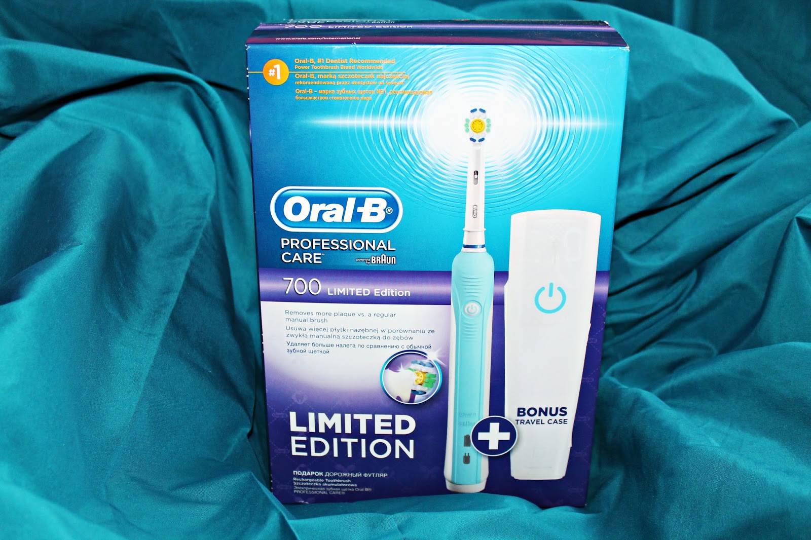 Braun Oral B Professional Care 700 ROKSI: BRAUN ORAL-B PROFESSIONAL CARE 700 WHITE SZCZOTECZKA ELEKTRYCZNA