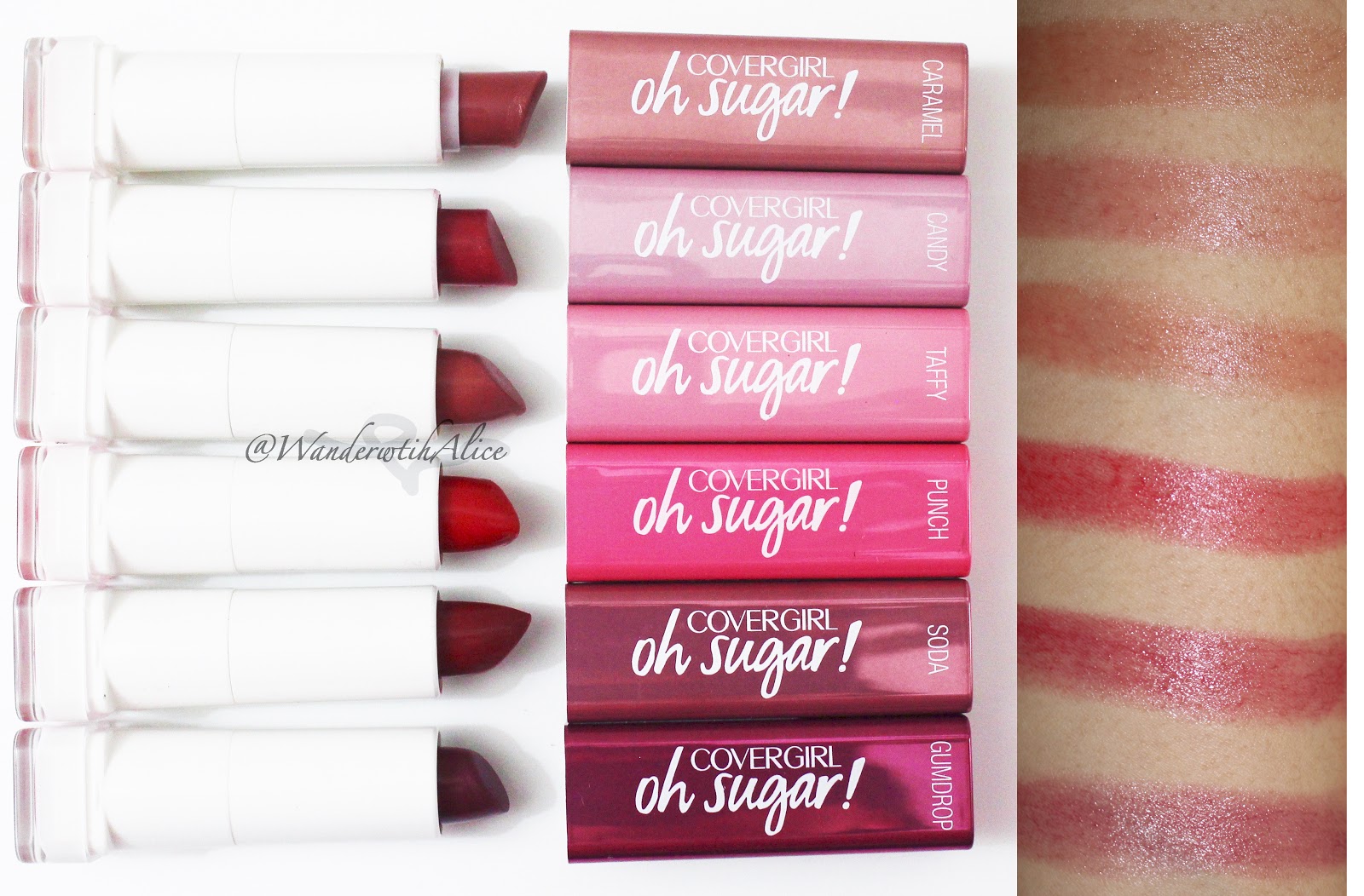 Covergirl Oh Sugar! Vitamin Infused Lip Balms