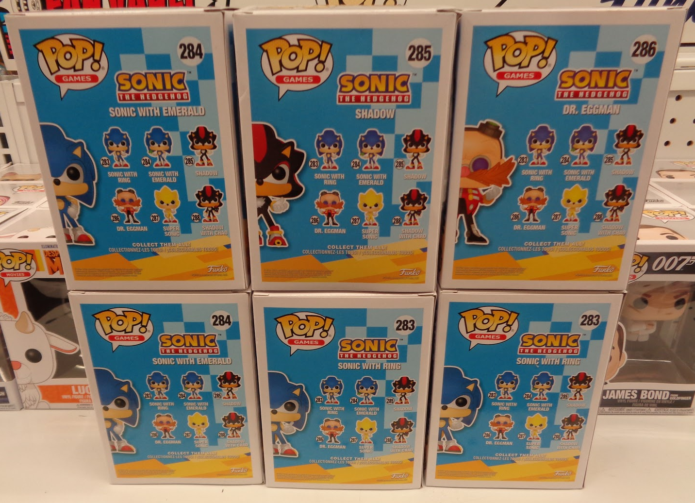 sonic glow in the dark funko pop