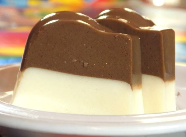 Resep dan Cara  Membuat  Puding  Coklat  Susu  Kental Manis 