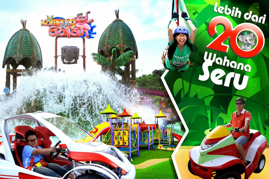 Kampung Gajah Wonderland Bandung Wisata Kota Lembang