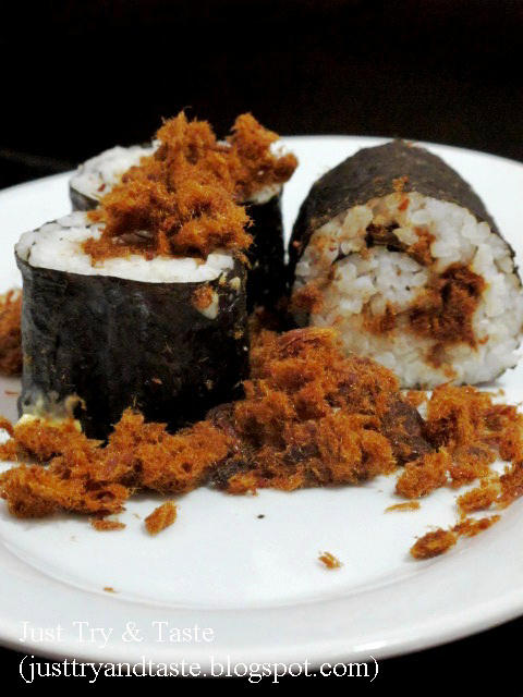 Resep Nasi Abon Bungkus Nori JTT