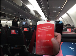 Menikmati Wifi Dalam Penerbangan Qantas Airlines