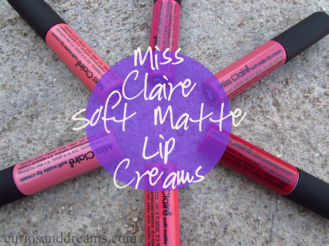 Miss Claire Soft Matte Lip Cream review, Miss Claire Soft Matte Lip Cream, all Miss Claire Soft Matte Lip Cream swatches, Miss Claire India