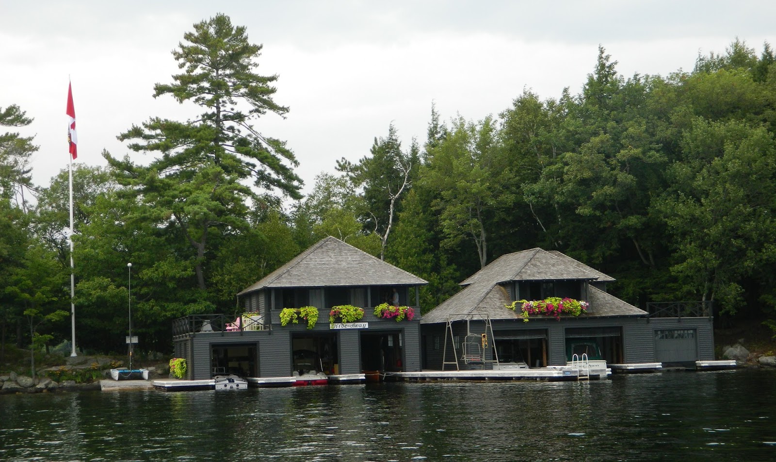 Muskoka Boat Houses Chic Delights