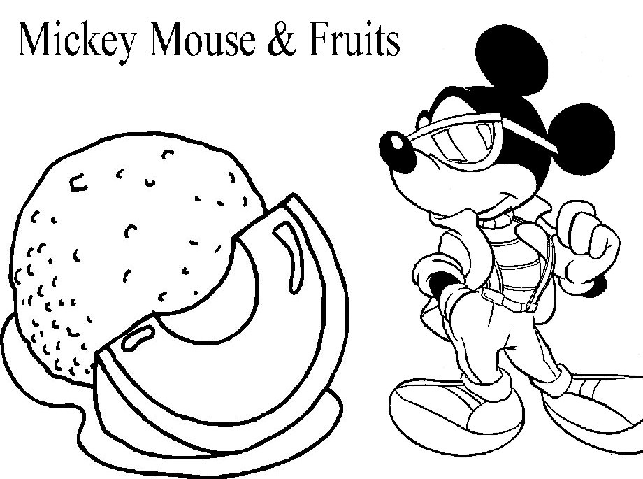 gangsta mickey mouse coloring pages - photo #24