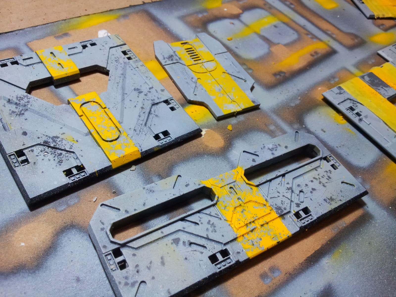 White's Wolves Deadzone Terrain Speed Painting Guide