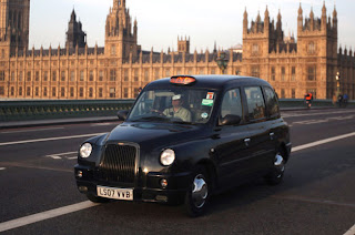 Black cab em Londres