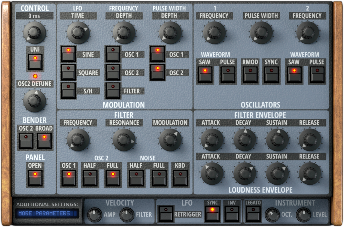 MATRIXSYNTH New Legendary Voltage Controlled Synthesizer RASTA VST