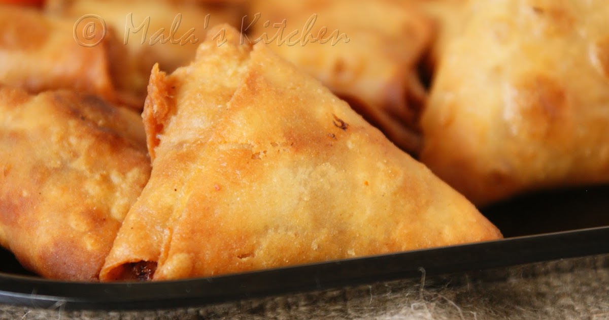 Hyderabad Onion Samosa MalasKitchen