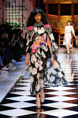 dolce gabbana runway straight italian designer fall winter fabric godmother du